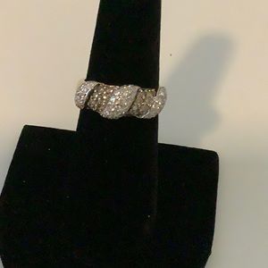 LeVian White and Chocolate Diamond Ring